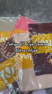 Terbaru Nibras Hijab Segiempat NH Ziya Square Bahama Premium Segiempat Hijab