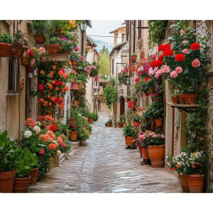 Jigsaw Puzzle for Adults 500/1000/1200/2000PCS Alley Buildings Scenery Paper Puzzle Home Wall Decoration Gift Idea