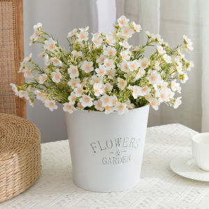 Artificial Starry Bouquet Small Floral Garden Flower Basket Suit Fake Flower and Dried Flower Living Room Desktop Floral Decoration Ornaments