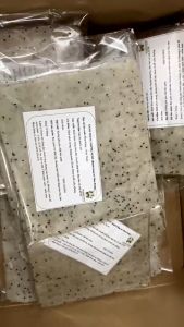 Combo 2kg bánh tráng mè Phan Rang. Bánh tráng mè phơi sương nhúng nước loại ngon đặc biệt hiệu Bahanhfoods.