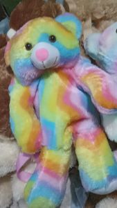 Tas Ransel Teddy Bear Motif Pelangi: Desain Unik & Fungsional