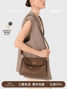 VH Kelly Style Top Layer Cowhide Leather Shoulder Bag 2025 New Commuter Fashion Genuine Leather Crossbody Bag for Women