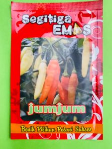 Benih Cabe Rawit JUMJUM kemasan 10gram dari Segitiga Emas F