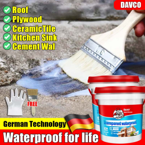 👍BUY 1 TAKE 1👍 Super Transparent Waterproof Sealant Glue repair Bubong Cement Wall Tile Plywood Roof Cracks Concrete Watertight Waterproof Paint Without Leakage Roof Leak Water Proping Sealant
