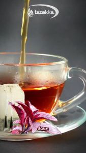 Teh Celup Daun Ungu Obat Ambeien Wasir Herbal Tazakka