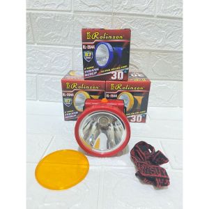 SENTER KEPALA LED 30 WATT RL-2044 2 MODE SUPER HEADLAMP SENTER KEPALA BATERAI A2 RING 87
