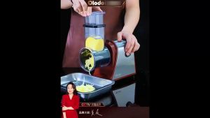 Máy thái nạo rau củ quả đa năng 5 chế độ thương hiệu Đức Olodo VSS-S công suẩt 250W - Hàng Nhập Khẩu Bảo Hành 1 Năm