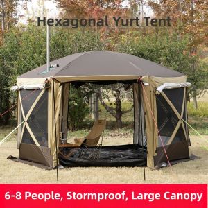 EUSSUE | Waterproof Outdoor Camping Tent for 6-8 People