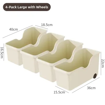 Multifunctional Kitchen Storage Box/Rack with Wheels