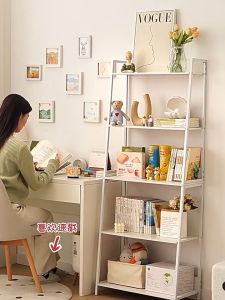 IEASY 5ชั้น ชั้นวางของ ชั้นเลสเคลือบเซรามิก ของแต่งบ้าน