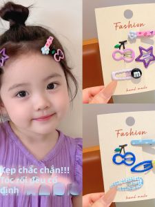 Kẹp Tóc Phong Cách Dopamine Dễ Thương Không Hư Tổn Tóc
