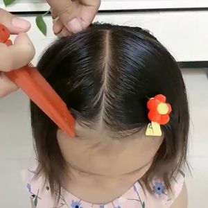 Alat Kepang Sanggul Konde Set Isi 4 Pcs Aksesoris Penanta Penjepit Sisir Rambut Salon Styling Anak