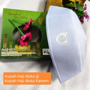 kopiah Haji Abdul kopiah Haji Abdul Kareem Original from Thailand ready stok harga mampu milik kopiah lelaki kopiah imam kopiah tahfiz Kopiah madrasah Kopiah murah