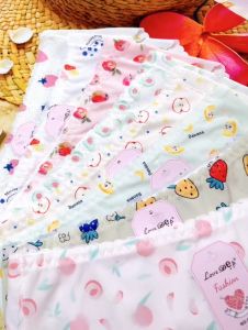 Sét 5 Quần lót su không đường viền in các loại hình trái cây rất dễ thương Size :45-55 KG [Mã 022]  - Đồ Lót Quỳnh Anh