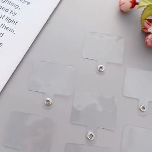 Gantungan Casing Klip Konektor HP Layard Kartu Ponsel Universal Bening Bahan PVC Anti Hilang