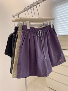 Quần Short Ống Rộng Thêu Cỡ Lớn Cho Nam Mùa Hè Nhanh Khô Mỏng Rộng Rãi Thể Thao Quần Short Mùa Hè Thoáng Khí Thoải Mái