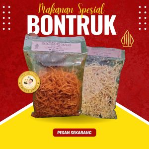 CEMILAN KERIPIK SINGKONG BONTRUK ABON TURUKTUK 1KG SNACK ORGANIK