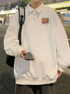 American Polo Sweatshirt: Stylish Autumn Fashion for Men, Teenagers & Students