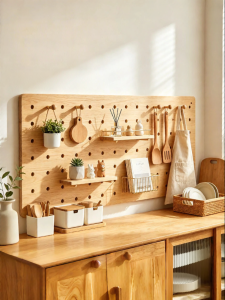 BEIQIVI | Multifunctional Solid Wood Storage Shelf