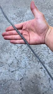 ฟิตเทป ดึงสายไฟ สายเคเบิล Fish Tape ลวดร้อยสายไฟในท่อ อุปกรณ์ช่วยดึงฟิตเทป