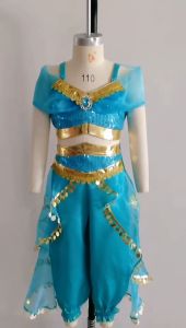 DRESS PRINCESS PUTRI JASMINE JASMIN YASMIN BAJU GAUN ANAK KOSTUM