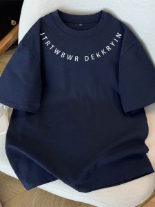 Casual Loose Cotton T-Shirt For Middle-to-Older Children