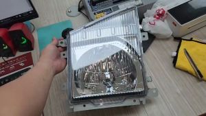 J111S04 ISUZU TRUCK IMPORT MODEL NJR85 NJR PRO HEAD LAMP ASSY LAMPU BESAR DEPAN 大灯N-SERIES