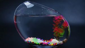 魚缸裝飾品 鱼缸灯 鱼缸100Pcs Batu Aquarium Rock Stone Glow Pebbles Aquarium Decoration/fish tank decoration stone/鱼缸造景 夜光石