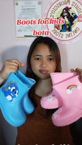 Childrens Cartoon Rain Boots for Kids Weather Protection Shoes Rainy Shoes KIDS Rainboots