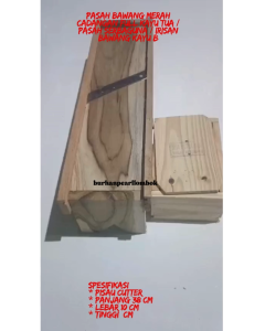 Pengiris Pemotong Perajang Bawang Singkong Pisang Kentang Ubi Kayu Kayu B