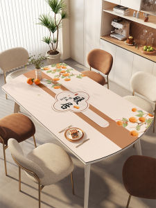 ovzf | Waterproof Oil-proof Heat Resistant Table Protector Oval