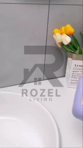 ROZEL Kotak Tisu Fleksibel Portable Bahan Silikon Model Tempel / Kotak Penyimpanan Tisu Foldable Warna Estetik / Tempat Tisu Silikon Waterproof Mobil Rumah Kantor Lucu