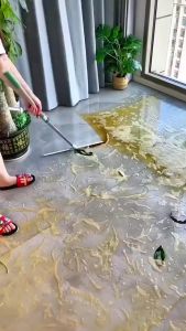 Household Floor Wiper Scraper Rotatable Squeegee Kitchen Bathroom Telescopic Sweepers Mop Wiper