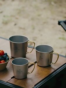 Thous Winds | Cốc Trà Cà Phê Ngoài Trời Gấp Gọn Titanium