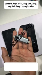 Đầu đọc thẻ nhớ đa năng TF/SD 2in1 TYPE-C/Lightning - Hub 2in1 đọc thẻ nhớ truyền dữ liệu cho mọi thiết bị