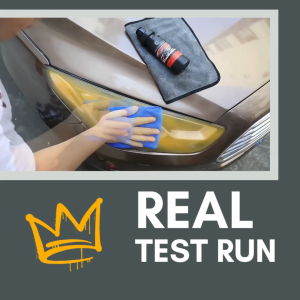 Headlight Restoration Polish Fluid 120ml – All purpose Cleaner & UV Protector for Yellowed Foggy and Dull Car Headlights
