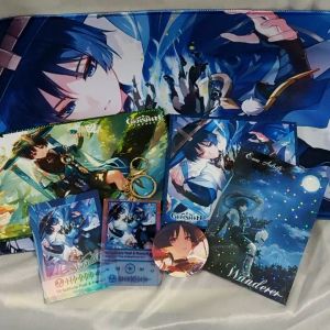 Genshin Impact Wanderer Genshin impact merch Genshin Wanderer Gift Set Genshin Scaramouche Art Print Scaramouche Keychain
