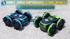 Land & Water RC Stunt Car Remote Control Car 2.4G Waterproof Stunt Vehicle Double-sided Tumbling Driving