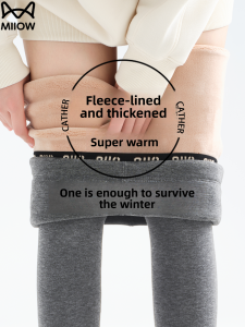 MiiOW | Thickened Tights for Women Winter High Waist Lift Panty High Elasticity Anti-Pilling Warm Underwear
