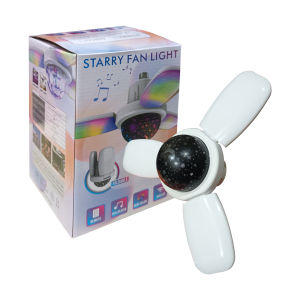 Starry Fan Light (GM0703B22) Bluetooth Speaker 35W (White light + RGB) Stereo Bluetooth Speakers - Lazada