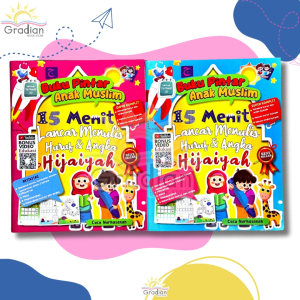 Buku Belajar Menulis Super Komplit 15 Menit Menulis Huruf dan Angka Hijaiyah Dengan Rapi