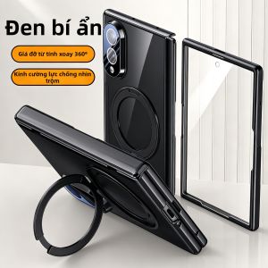 LUXUAN | Ốp Lưng Đầy Đủ Bảo Vệ Chống Rơi Có Đế Quay được Trong Suốt Từ Tính Cho Samsung Galaxy Z Fold8
