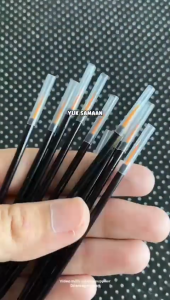 10pcs - Kuas Makeup Eyeliner Bibir Tongkat Eyebrow Eyelash Extension Brush Mascara Wand Applicator Make Up Nails Disposable Lip Liner Double eyelid Glue painting Serbaguna