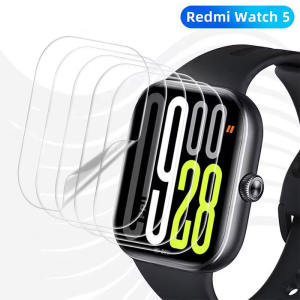 2PCS Film For Redmi Watch 5 Screen Cover Soft Protector For Redmi Watch 5 Smart Bracelet Film Mi band 8 9 NFC Full Screen Permeability Not Glass