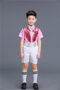 Phong Cách Công Chúa Sáng Bóng Sequin Puffy Váy Trang Phục Biểu Diễn Trẻ Em Dancewear Cho Bé Gái Biểu Diễn Sinh Nhật Biểu Diễn Sân Khấu Đầm