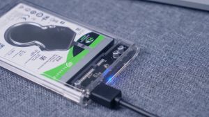 Box ssd Orico 2139U3  dùng cho  SSD/HDD 2.5"  ra cổng usb 3.0 nhựa ABS trong suốt - Hàng Chính Hãng