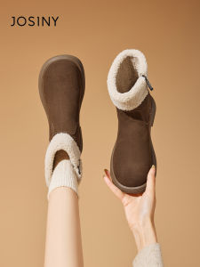 Josiny | Warm Fur Lined Snow Boots 2025 New Soft Sole