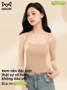 MiiOW | Áo Ngực Mùa Hè Dây Đan Châu Đá Mịn Có Đệm 1 Cái