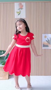 Dress Anak - Baju Anak Perempuan Fashion Usia 0-12 tahun 4129