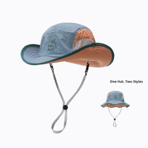 BILLI ZILLY | Color Block Large Brim Quick Dry Sun Protection Waterproof Breathable Womens Summer Hat